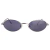BUENO 90’s Metal Oval Sunglasses sold by Giant Vintage