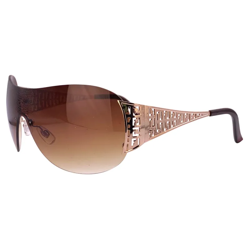 BOOM POW Y2K Rimless Y2K Vintage Shield Sunglasses sold by Giant Vintage