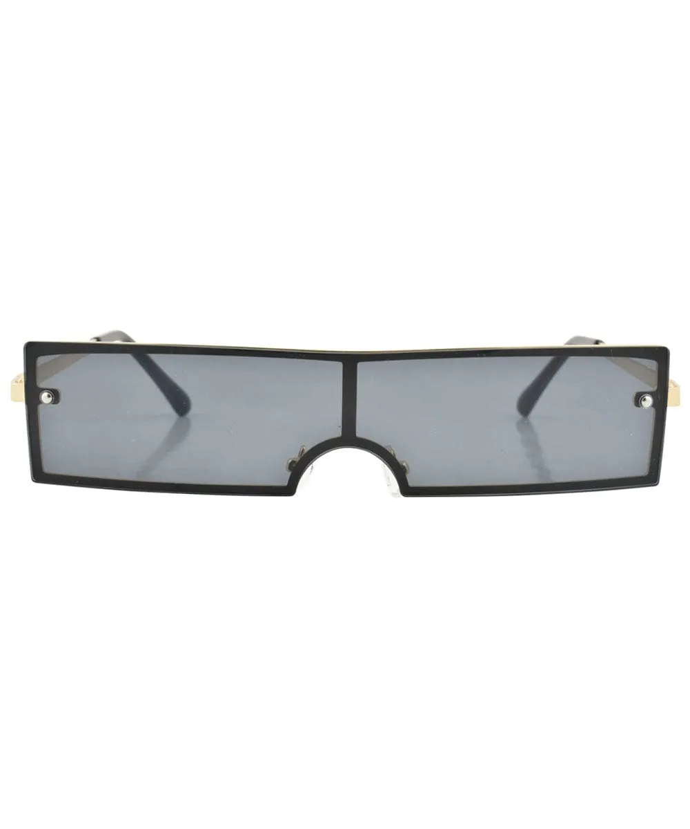 CHOW MEIN Smoke Fashion-Forward Sunglasses sold by Giant Vintage product image thumbnail 2