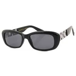 MERCED Black Square Sunglasses sold by Giant Vintage