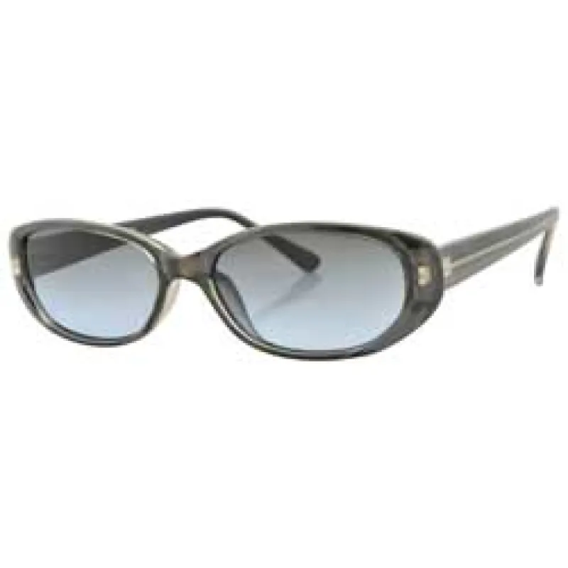 PERT Smoke Oval Sunglasses sold by Giant Vintage