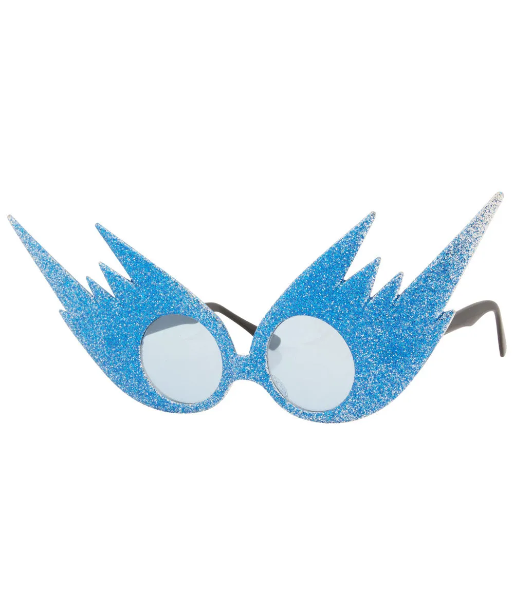 GLITORIS Blue Freaky Sunglasses sold by Giant Vintage product image thumbnail 2