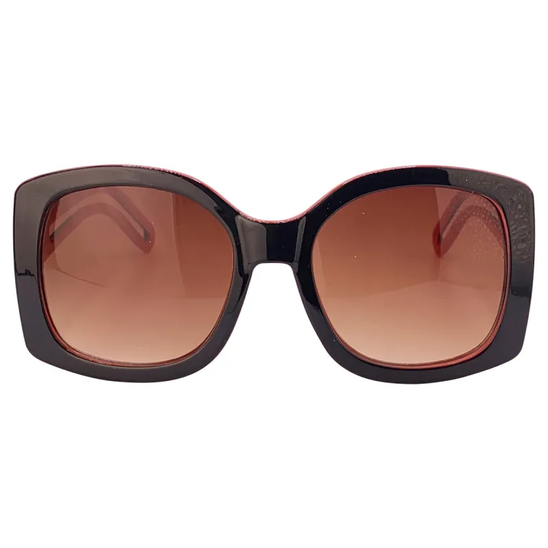 HUE Colorful Boho Large Square Sunglasses sold by Giant Vintage