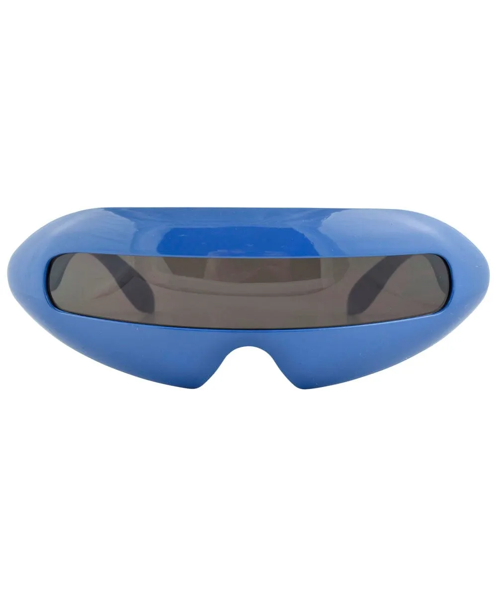 MOUTH Blue Freaky 80s Shield sold by Giant Vintage product image thumbnail 3