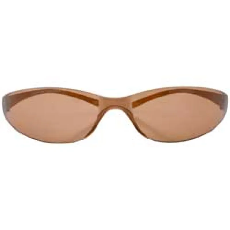 TENSION Brown Rimless Sunglasses sold by Giant Vintage