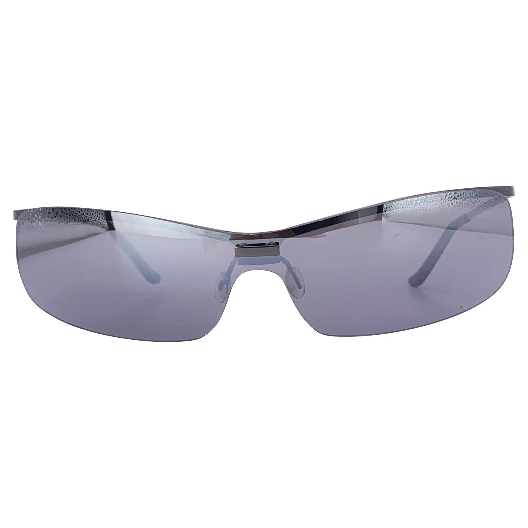 SLUSH Y2K Slim Rimless Sunglasses sold by Giant Vintage product image thumbnail 5