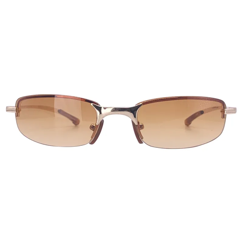 CHINCHILLA 90's Square Sunglasses made by Giant Vintage