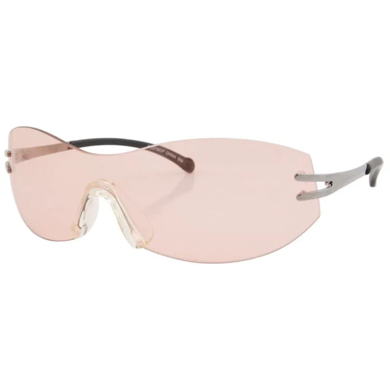 SONIC Pink Rimless Sunglasses sold by Giant Vintage