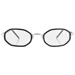 GRITZ Black/Silver Clear Glasses sold by Giant Vintage