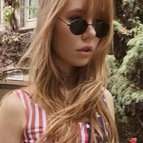 HARDING Black/G15 Round 60s Sunglasses sold by Giant Vintage product image thumbnail 2