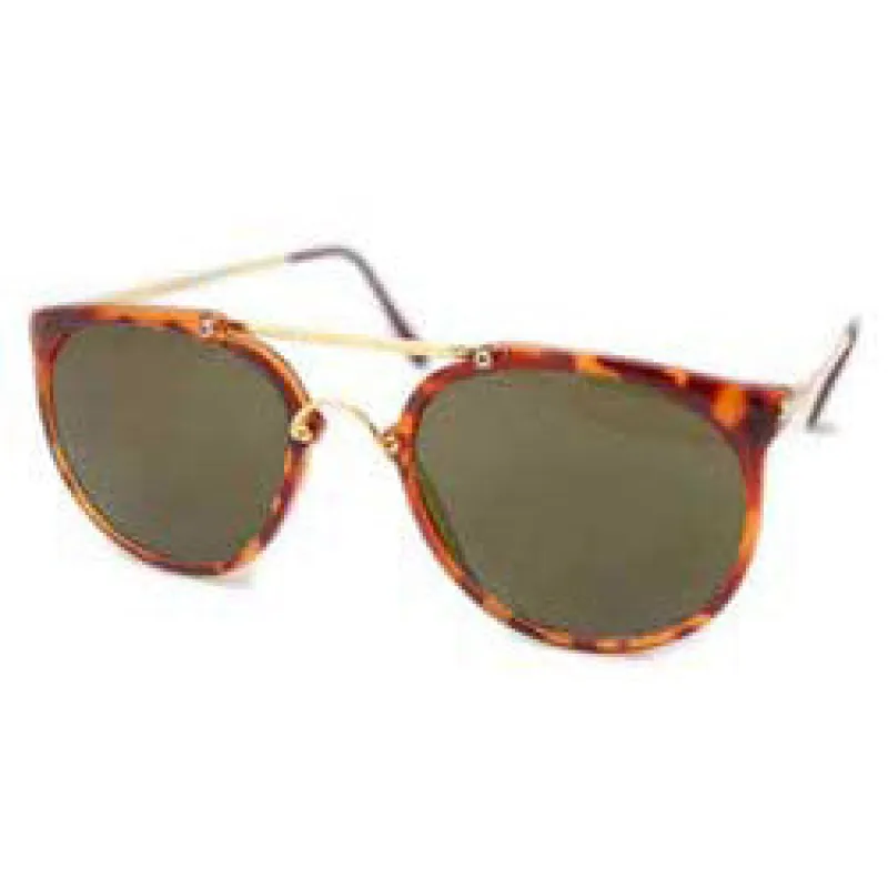 GO-GETTER Demi/Gold 90s Sunglasses sold by Giant Vintage