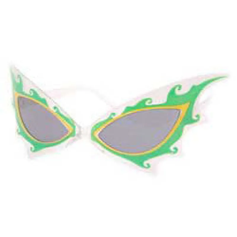 KEEN Frost/Green Cat-Eye Sunglasses sold by Giant Vintage