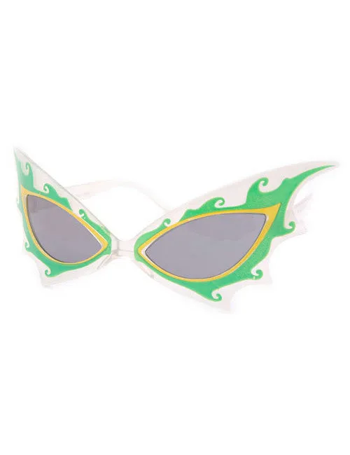 KEEN Frost/Green Cat-Eye Sunglasses sold by Giant Vintage product image thumbnail 2