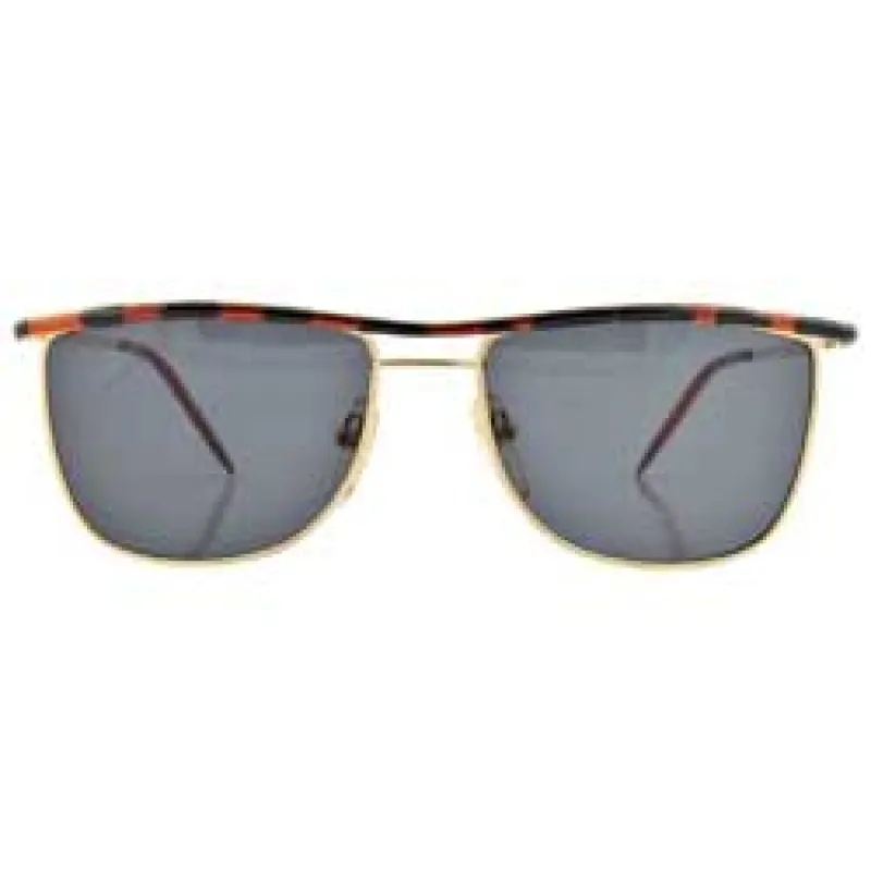 KANSAS Demi/Gold Square Sunglasses made by Giant Vintage