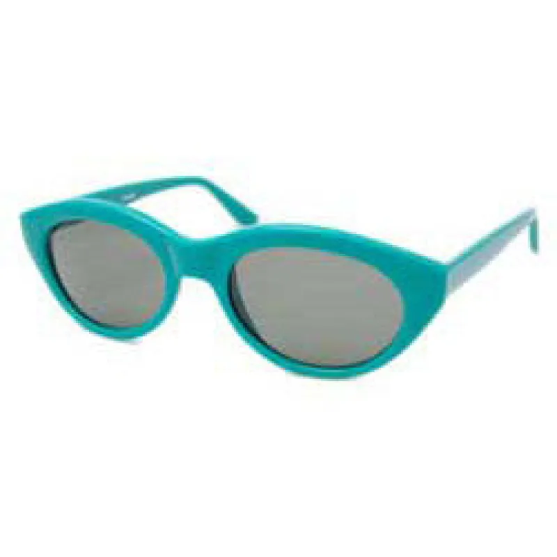 JELLIES Green Cat-Eye Sunglasses sold by Giant Vintage