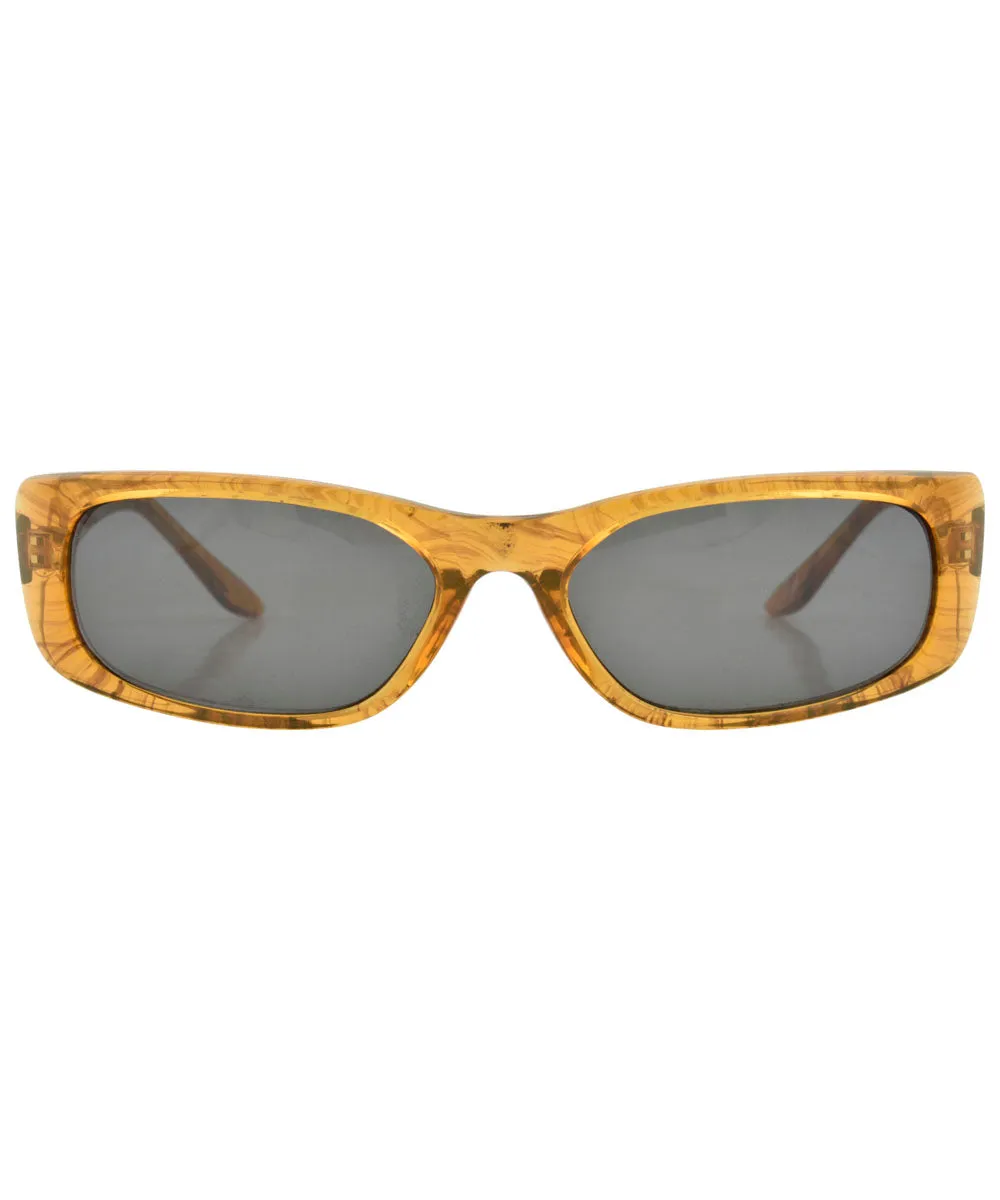 HOJA Amber Cat-Eye Sunglasses sold by Giant Vintage product image thumbnail 2