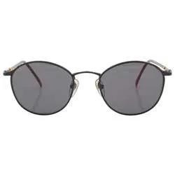 HINT Black Round Sunglasses sold by Giant Vintage