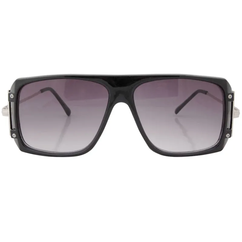 HAYWOOD Black Square Sunglasses sold by Giant Vintage