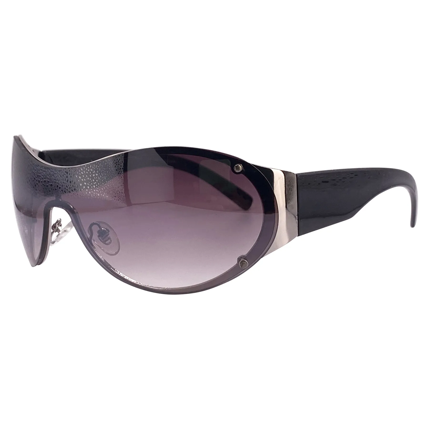 MS.LEWINSKY Y2K Shield Sunglasses sold by Giant Vintage product image thumbnail 5