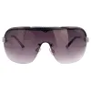 BELOW 0° Oversized Shield Sunglasses sold by Giant Vintage