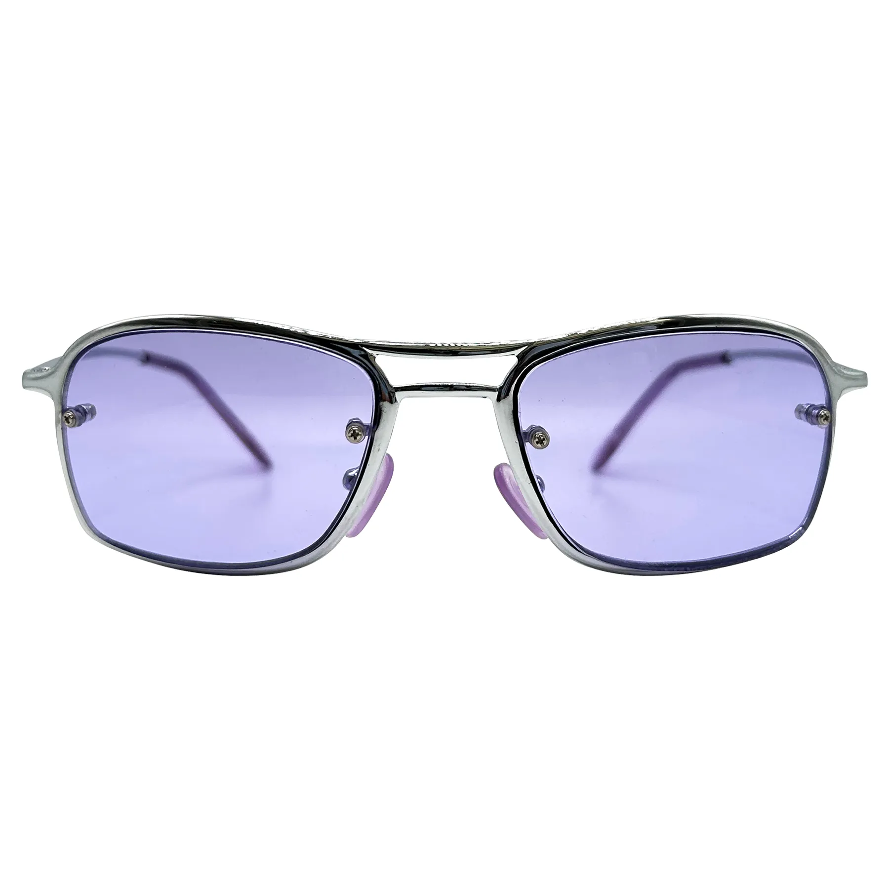 STROBE Purple Aviator Y2K Sunglasses sold by Giant Vintage