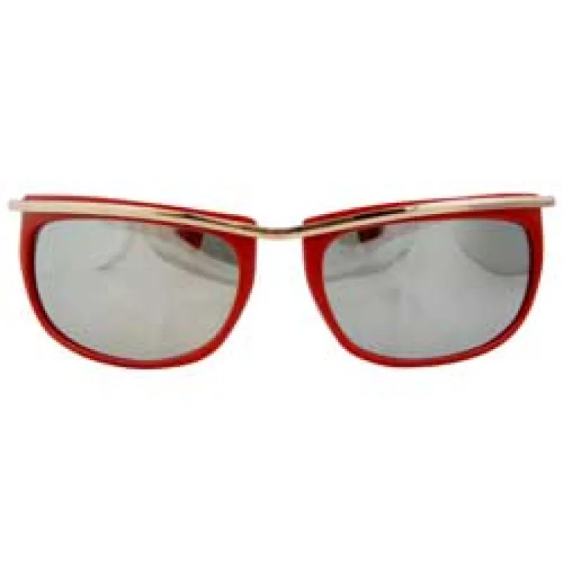 SWIZZ Red Retro Sunglasses sold by Giant Vintage
