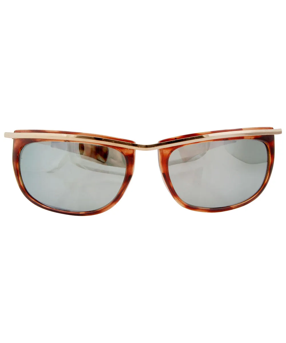 SWIZZ Tortoise Retro Sunglasses sold by Giant Vintage product image thumbnail 3
