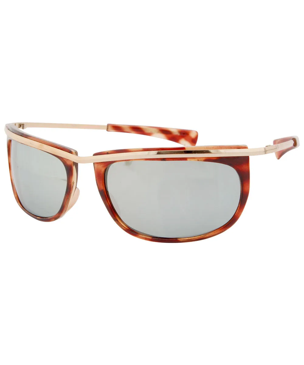 SWIZZ Tortoise Retro Sunglasses sold by Giant Vintage product image thumbnail 2