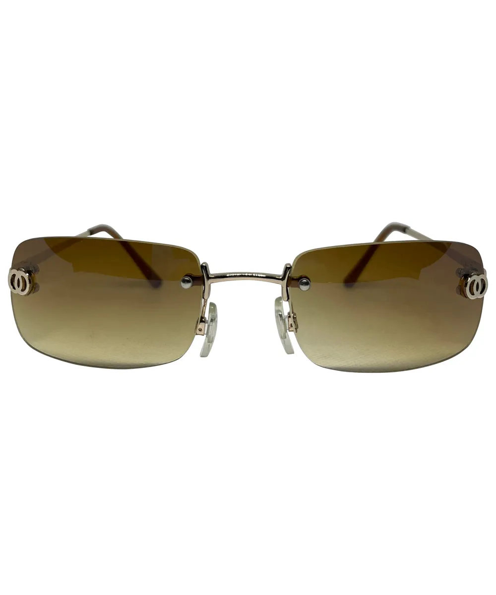 CHANTEL Brown/Gold sold by Giant Vintage product image thumbnail 3