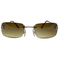 CHANTEL Brown/Gold sold by Giant Vintage