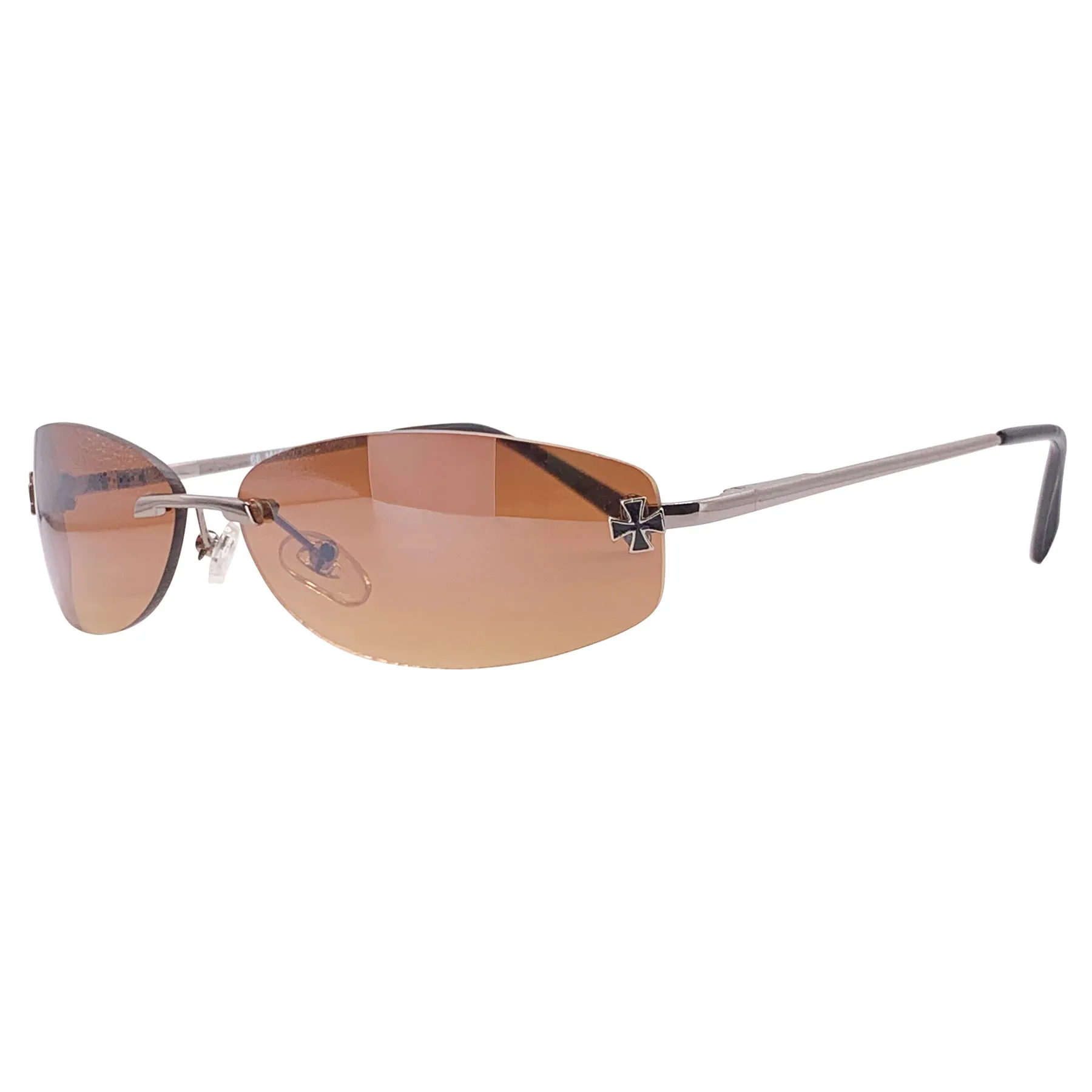 PIXEL Rimless 90's Sunglasses sold by Giant Vintage product image thumbnail 4