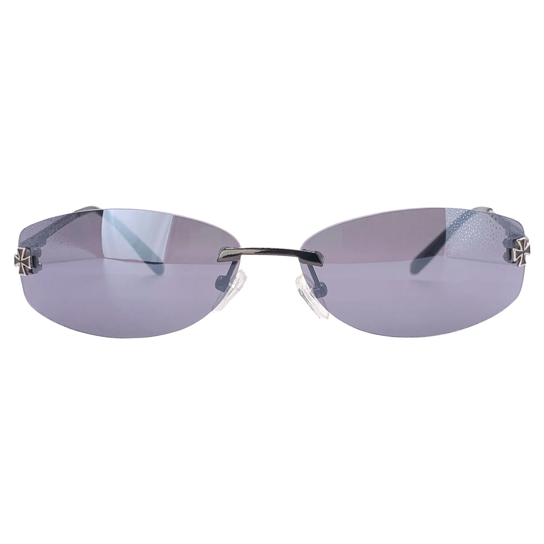 PIXEL Rimless 90's Sunglasses sold by Giant Vintage product image thumbnail 5