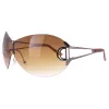 DOWNGRADE Oversized Rimless Shield Sunglasses sold by Giant Vintage