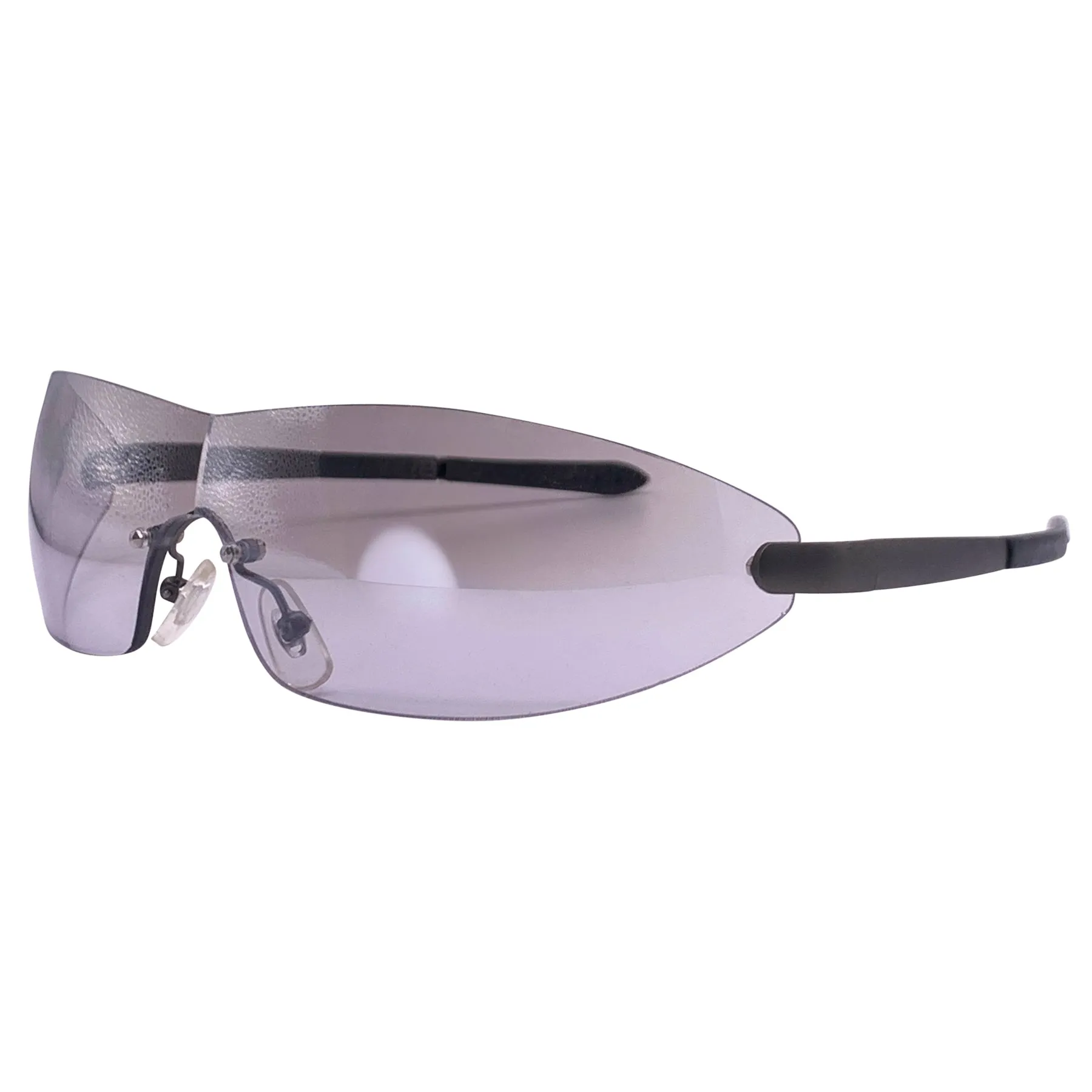 TOUCH IT Rimless Sport Shield Sunglasses sold by Giant Vintage product image thumbnail 4