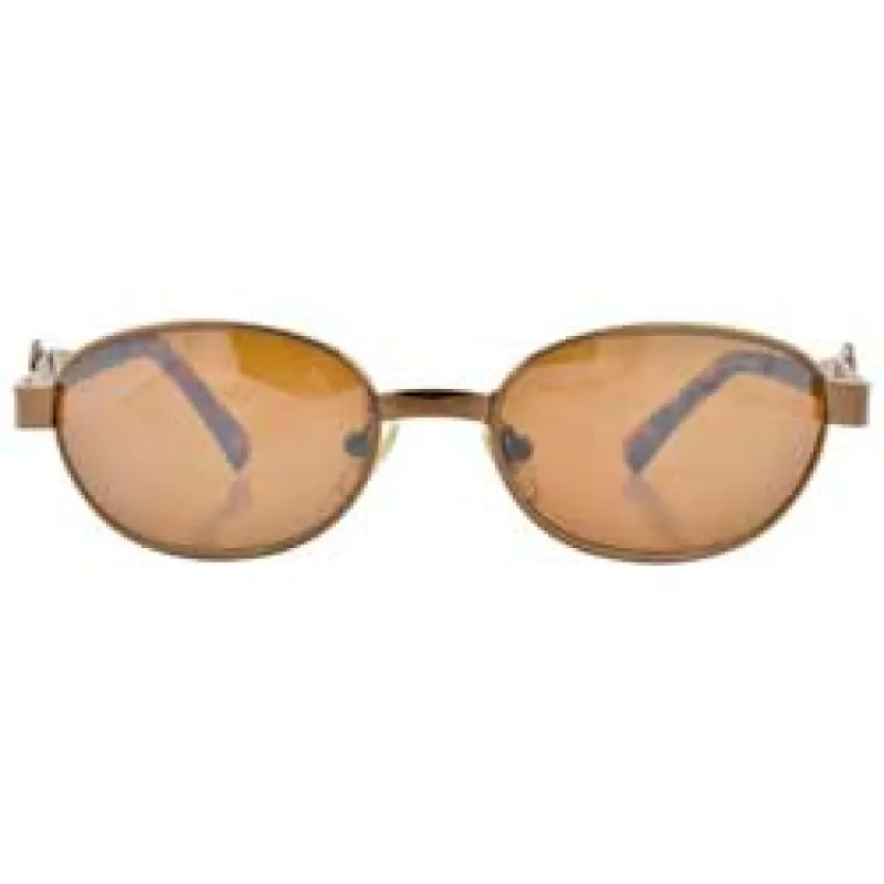 DIPTYCH Copper Oval Sunglasses sold by Giant Vintage