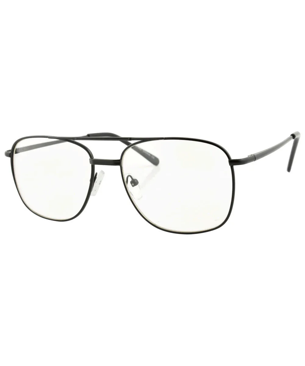 BIGGS Black Clear Glasses sold by Giant Vintage product image thumbnail 2