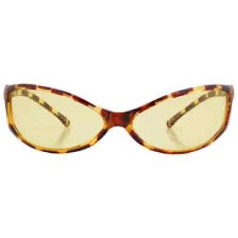QUISP Tortoise/Yellow Cat-Eye Sunglasses sold by Giant Vintage