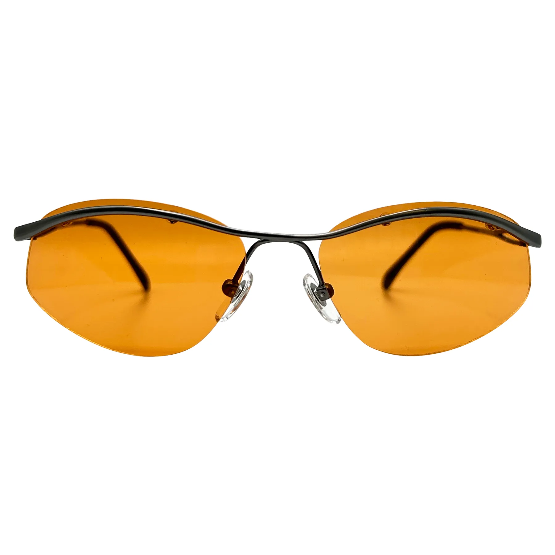 IDENTICAL Rimless Y2K Sunglasses sold by Giant Vintage