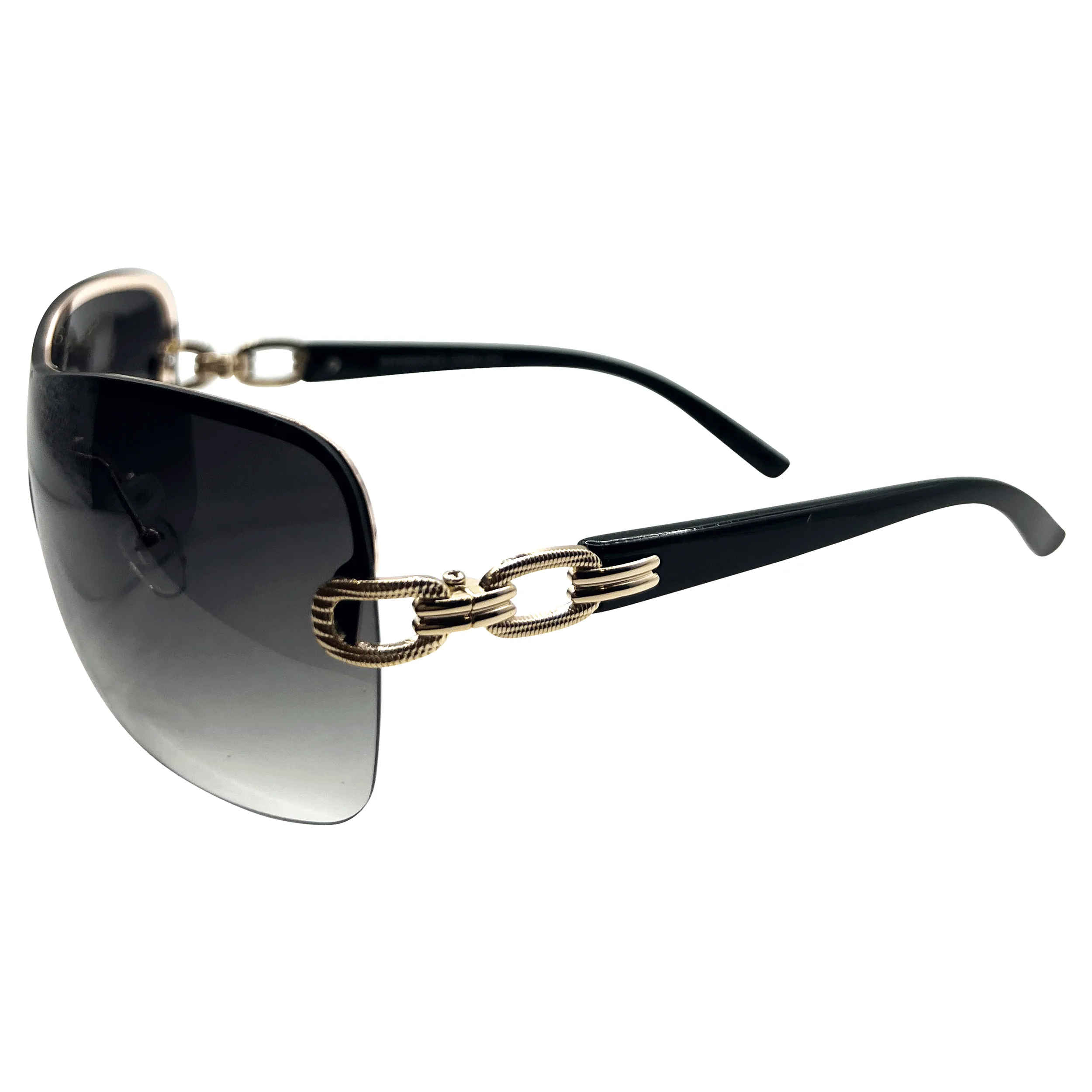 CHARMED Smoke Y2k Sunglasses sold by Giant Vintage product image thumbnail 2