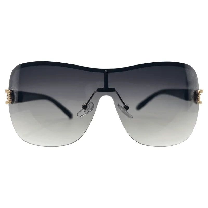 CHARMED Smoke Y2k Sunglasses sold by Giant Vintage