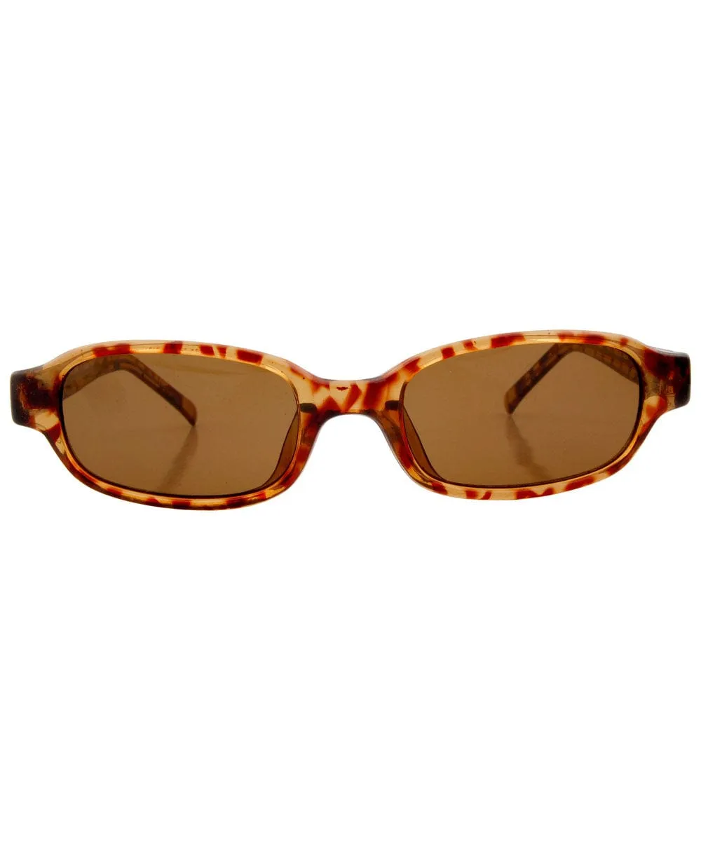 WELD Demi/Brown Square Sunglasses sold by Giant Vintage product image thumbnail 3