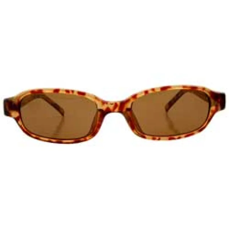 WELD Demi/Brown Square Sunglasses sold by Giant Vintage