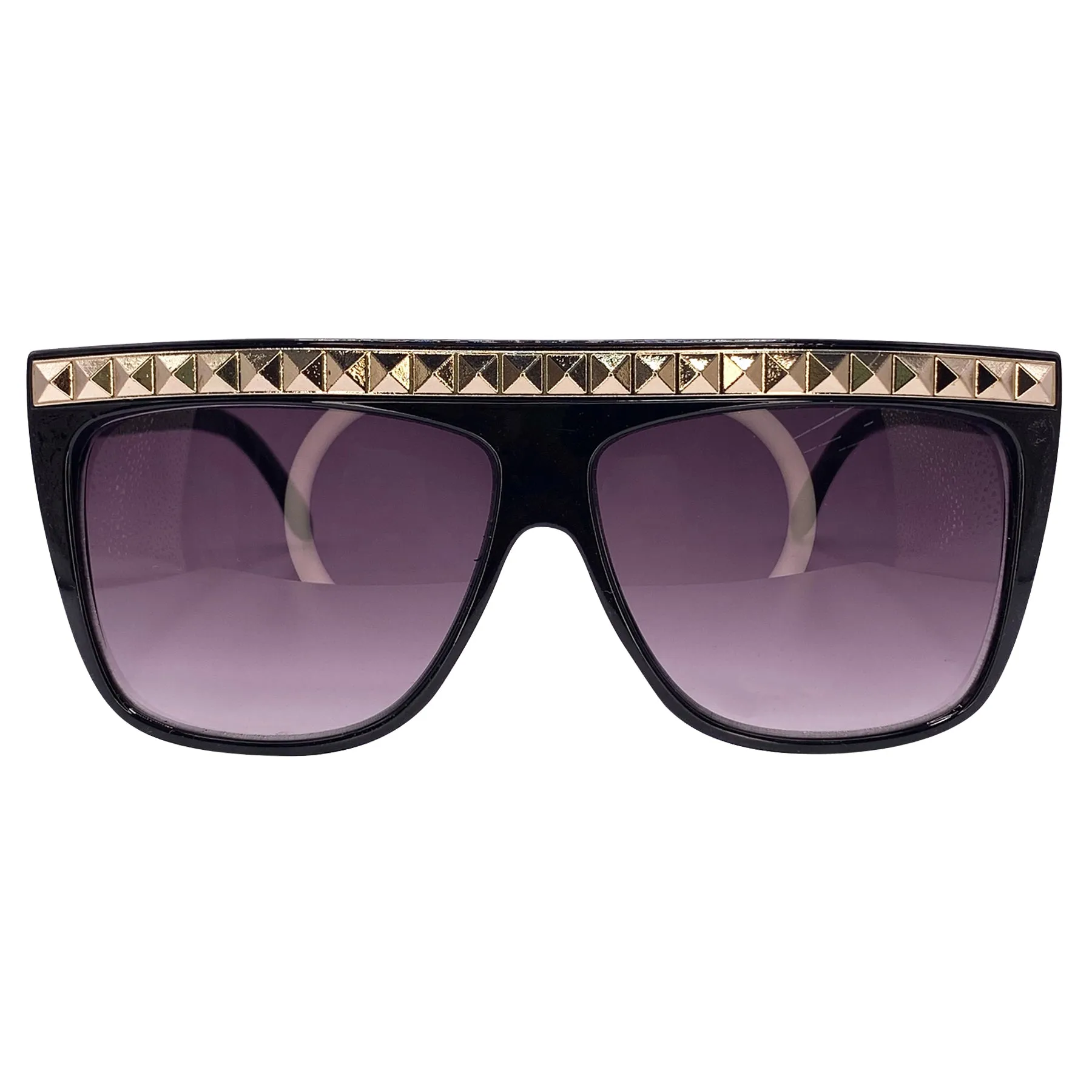 2014 Oversized Y2K Shield Sunglasses sold by Giant Vintage product image thumbnail 5