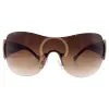 GAGGED Y2K Rimless Shield Sunglasses sold by Giant Vintage