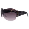 GAGGED Y2K Rimless Shield Sunglasses sold by Giant Vintage