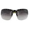 STARDOM Y2K Rimless Shield Sunglasses sold by Giant Vintage