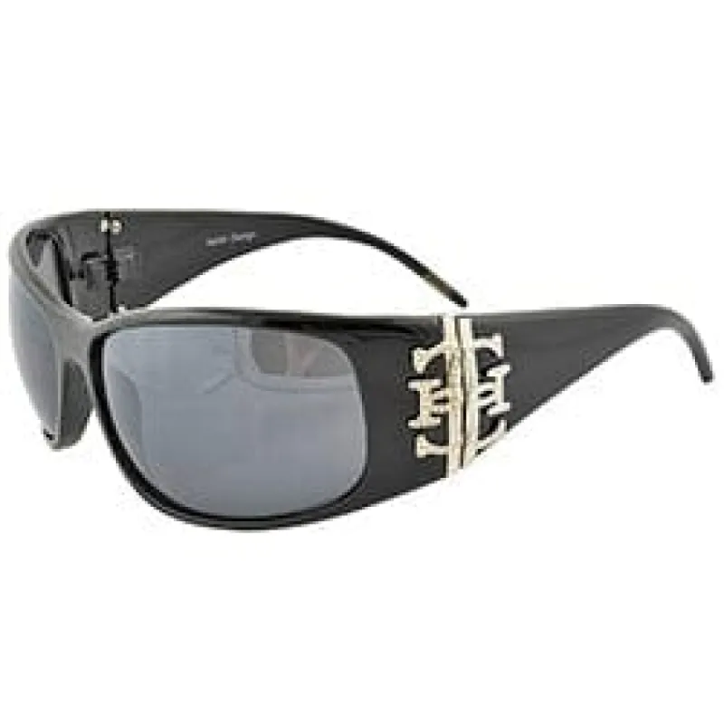 GLAM GLAM Black Fashion-Forward Sunglasses sold by Giant Vintage
