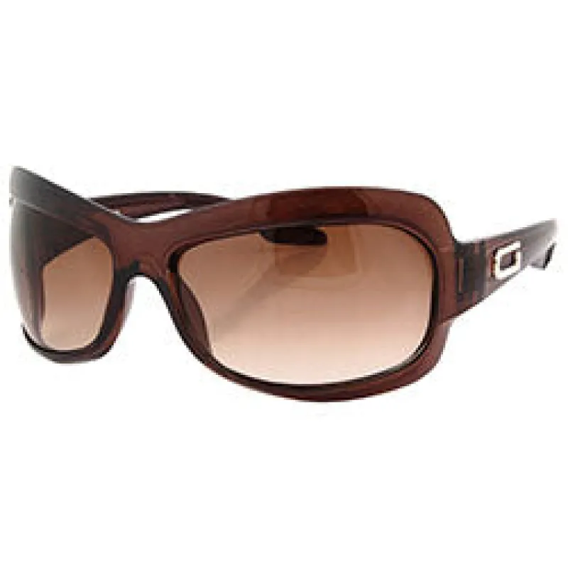 NO-NO Jelly Brown/Amber Indie Sunglasses sold by Giant Vintage