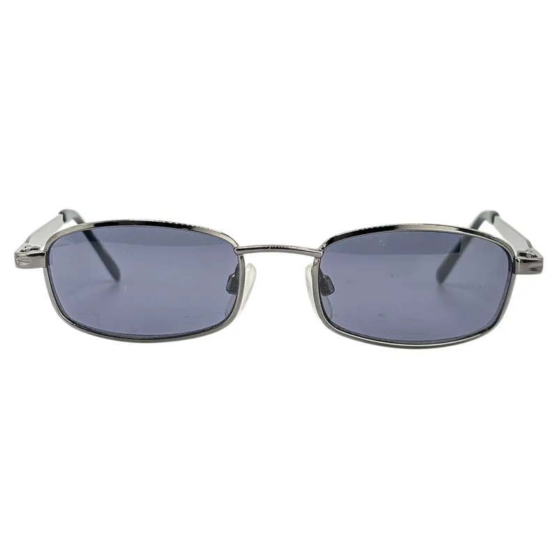 GOOD LUCK 90's Square Metal Sunglasses sold by Giant Vintage