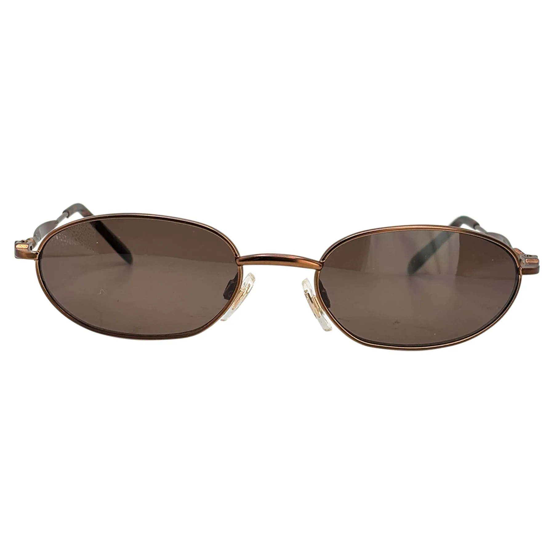 CINDY 90's Metal Oval Sunglasses sold by Giant Vintage product image thumbnail 3